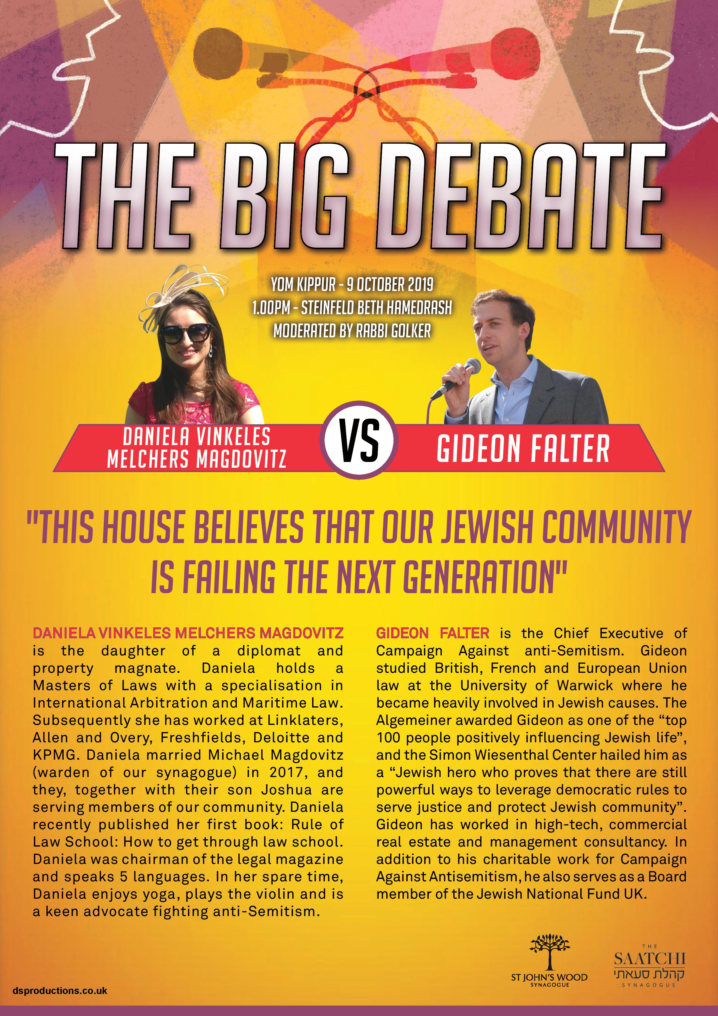 Yom Kippur The Big Debate SJW