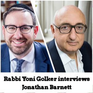 Rabbi Yoni Golker interviews Jonathan Barnett