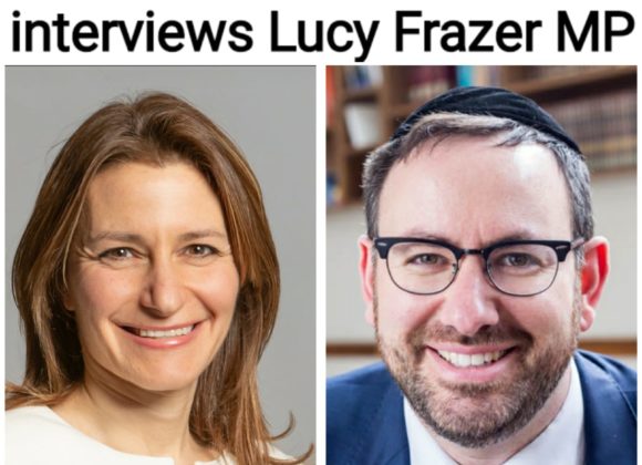 Rabbi Yoni Golker interviews Lucy Frazer MP