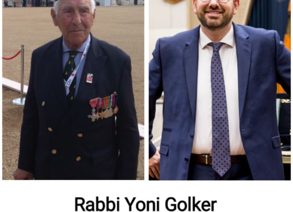 Rabbi Yoni Golker interviews Arthur Lawson MBE