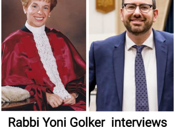 Rabbi Yoni Golker interviews Lady Hazel Cosgrove CBE
