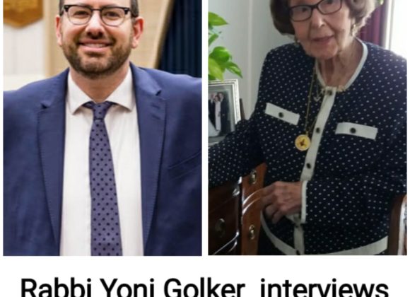 Rabbi Yoni Golker interviews Stella Lucas MBE Rabbi Yoni Golker interviews Stella Lucas MBE